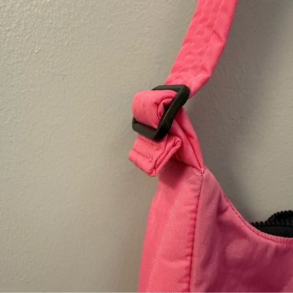 Baggu Mini Nylon Shoulder Bag - Azalea Pink - Picture 2 of 2